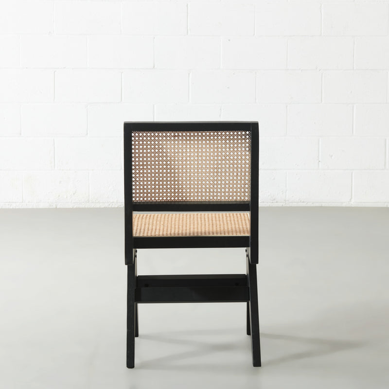 CAPELA - Black Wood Side Chair