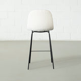 MILAN - Cream Boucle Counter Stool