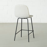 MILAN - Cream Boucle Counter Stool