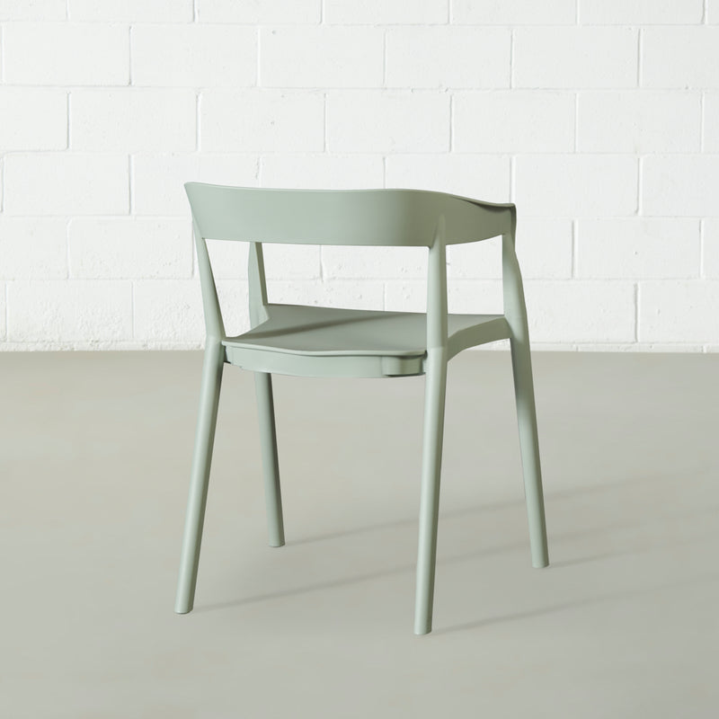 MILLS - Green Armchair