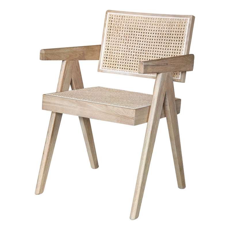 CAPELA - Oak Finish Wood Dining Armchair