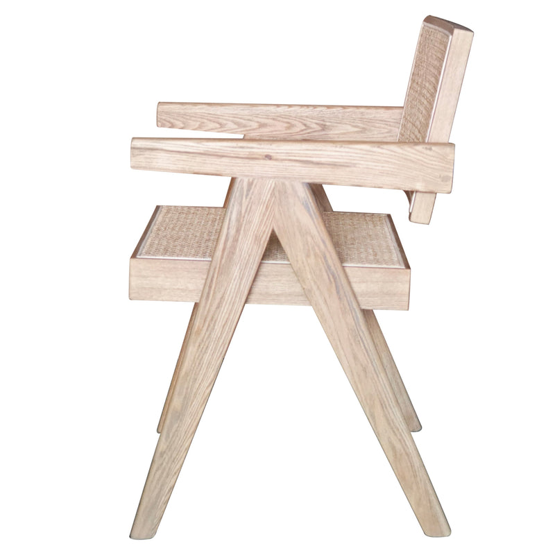 CAPELA - Oak Finish Wood Dining Armchair