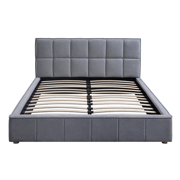 VENICE - Grey Fabric Bed