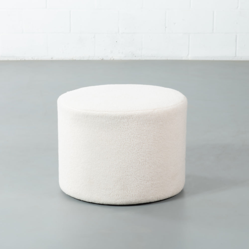 BACIO - Cream Fabric Ottoman – Wazo Furniture